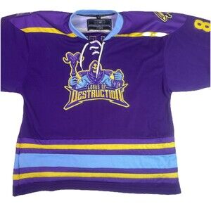 Geeky Jerseys Lords of Destruction #83 Skeletor 7/300 Men’s size Small.